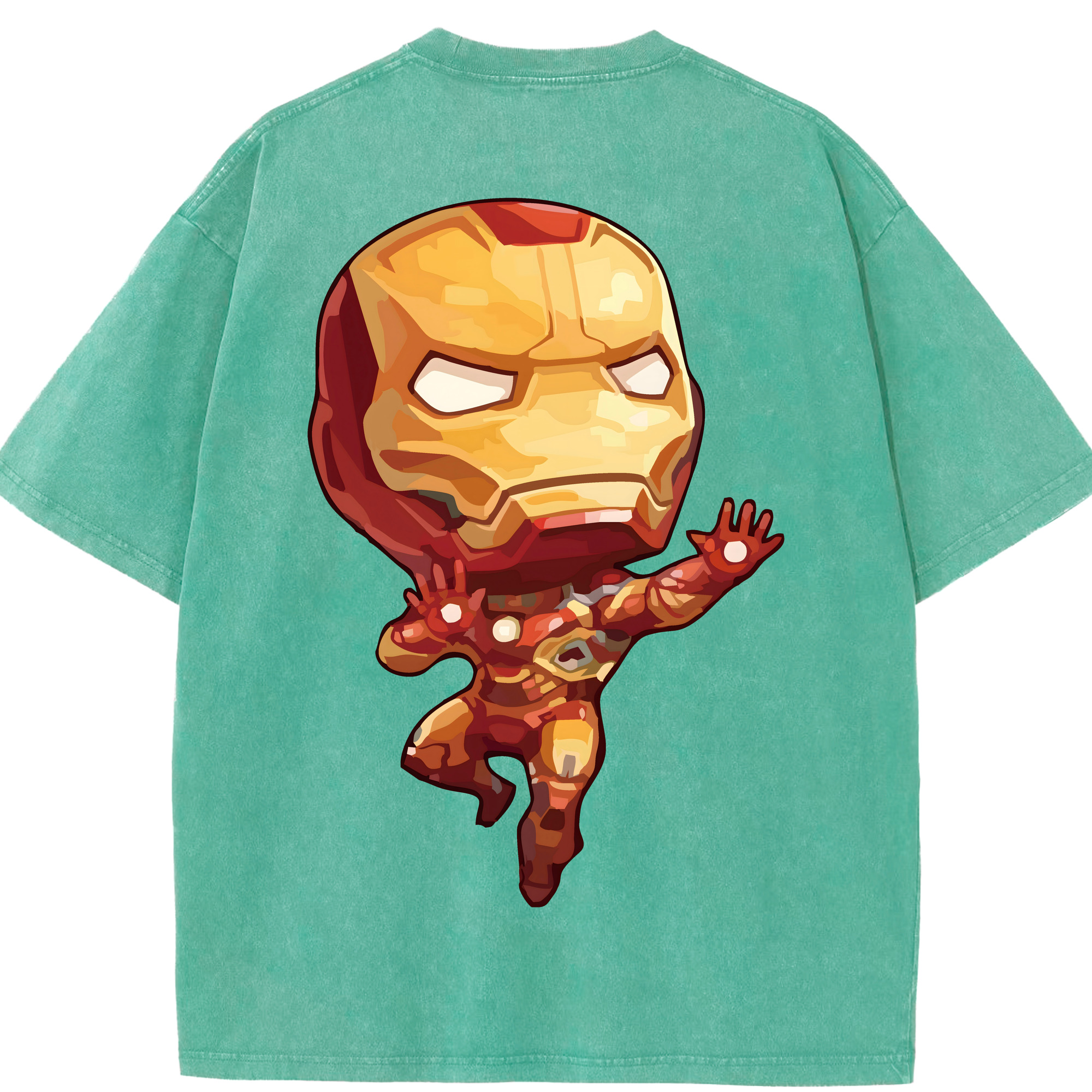 （画像用） アベンジャーズ The Avengers 綿100% ヴィンテージ風 半袖Tシャツ（背面プリント）